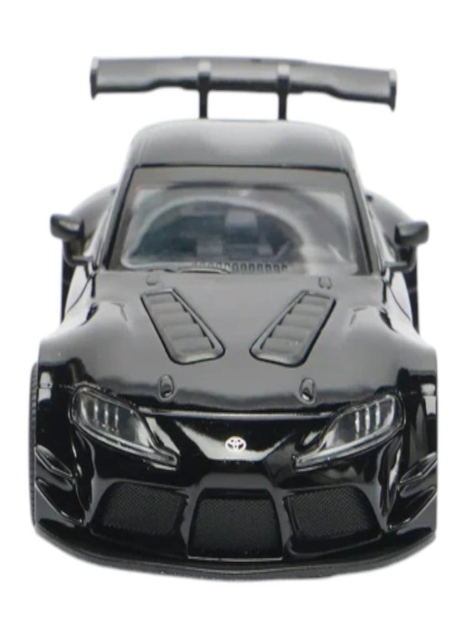 Mayatra's Kins Mart Toyota GR Supra Racing Concept 1:36 Scale Diecast Sports Car Model (GR-Supra-Black) - Image 3
